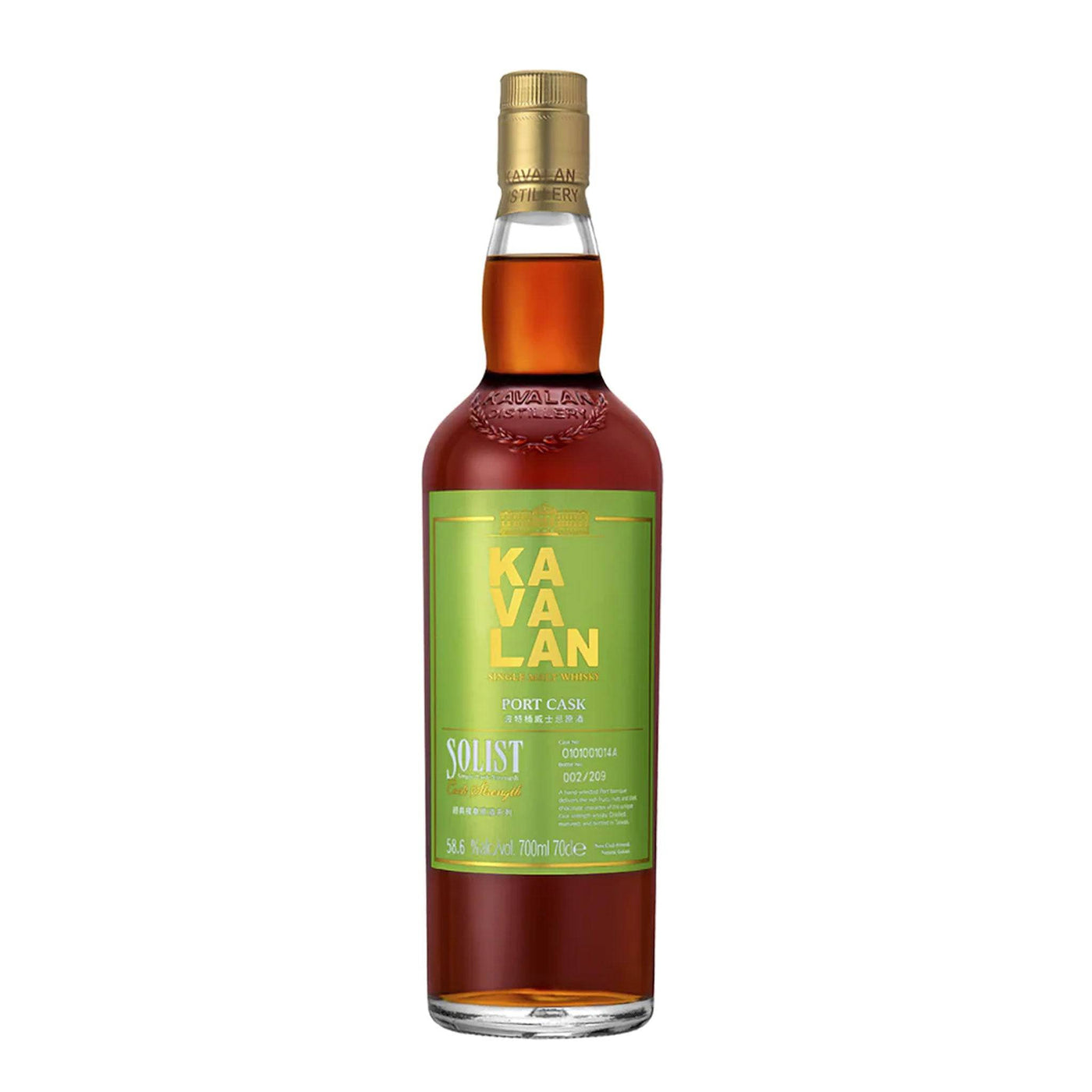 Kavalan Solist Port Cask Whisky - Spiritly