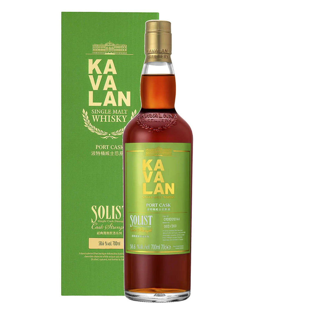 ウイスキー KAVALAN PORT OAK 700ml 43% Kavalan Solist Port Cask Whisky | Spiritly UK
