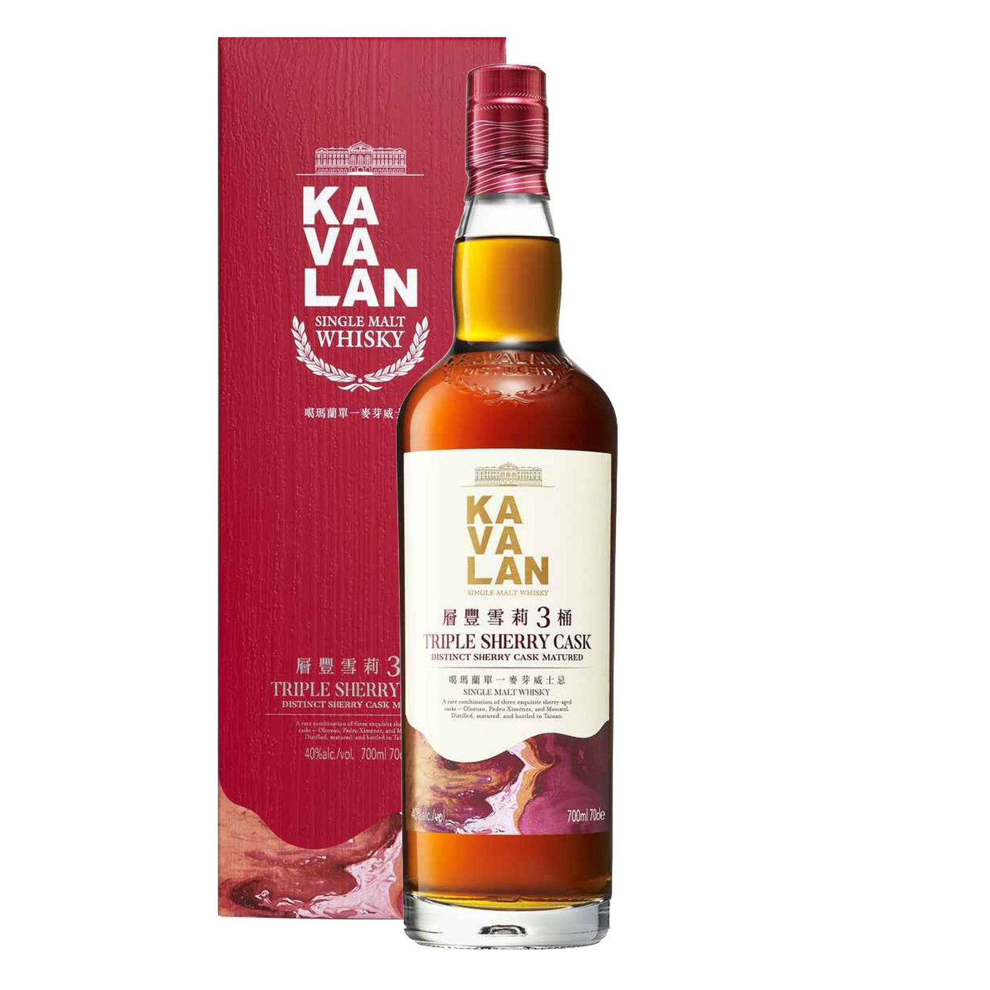 Kavalan Triple Sherry Cask Whisky - Spiritly