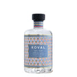 Koval Dry Gin in a clear glass bottle with a minimalist label, showcasing the non-agency gin produced by Koval.