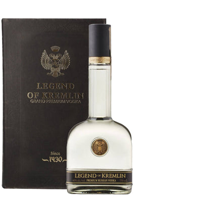 Legend of Kremlin + Black Book Vodka - Spiritly