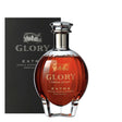 Bottle of Leyrat XO Glory Cognac in a clear glass decanter with a label, showcasing the premium spirit from Leyrat.
