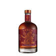 Bottle of Lyre's Spiced Cane Spirit Non-Alcoholic, a non-alcoholic spiced cane spirit from Lyre's with a dark label and clear glass bottle