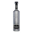 Clear glass bottle of Maestro Dobel Diamante Tequila with a sleek label, showcasing the premium non-agency tequila brand.