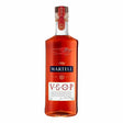 Martell VSOP aged in red barrels cognac bottle with elegant label and deep amber color, showcasing premium non-agency spirit.