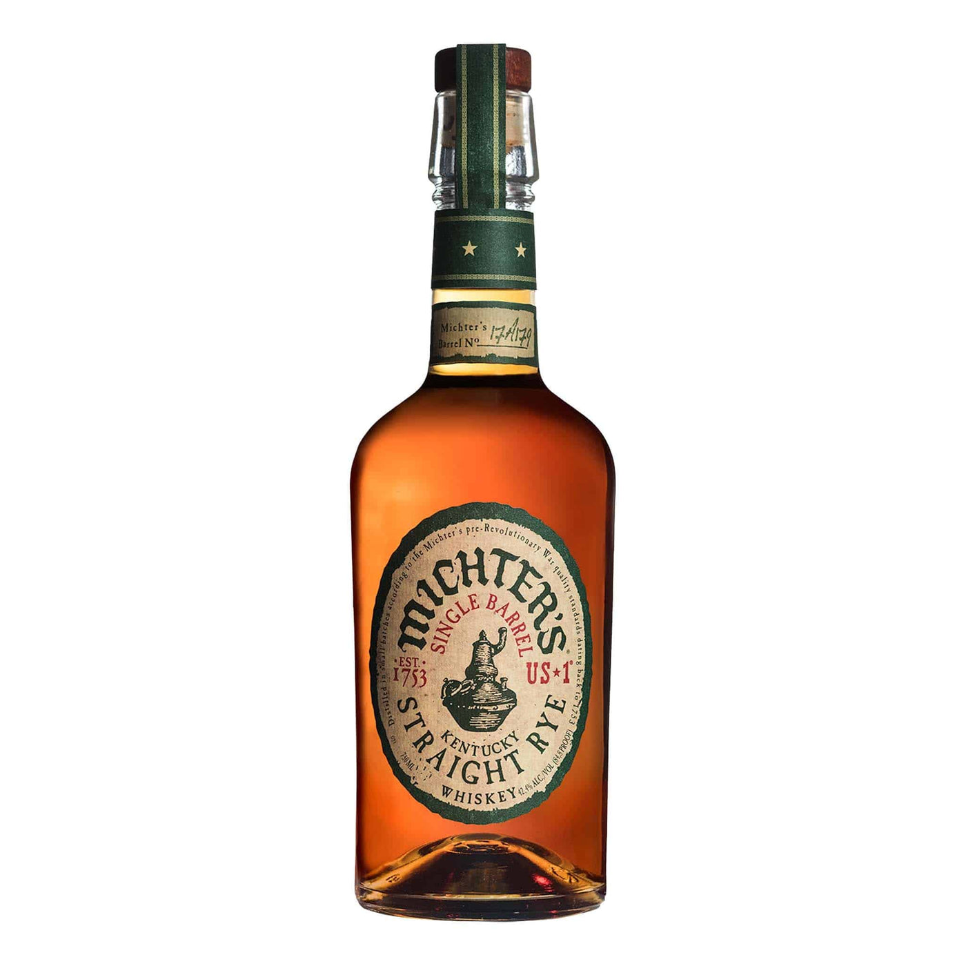 Michters U.S. Number 1 Rye Whiskey - Spiritly