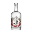 Bottle of Moletto Tomato Gin, a non-agency gin with a clear label, shown against a plain background.