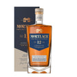 Bottle of Mortlach 12 Years Whisky, a non-agency single malt with a dark amber liquid and classic label.