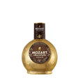Mozart Chocolate Cream Liqueur bottle showing dark chocolate and cream ingredients with elegant packaging.