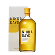 Nikka Days Whisky bottle, non-agency Japanese whisky with label and cap, displayed on a neutral background.
