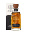 Nikka Tailored Whisky bottle with label, showcasing Japanese non-agency whisk(e)y in a clear glass bottle.
