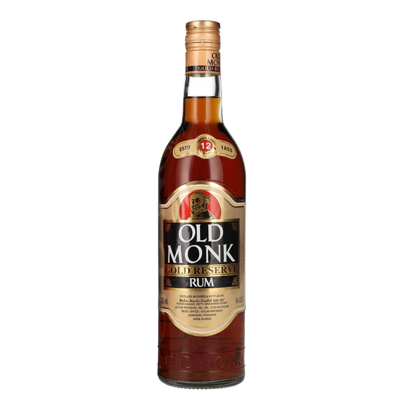 Old Monk Rum 12 Years Rum - Spiritly UK