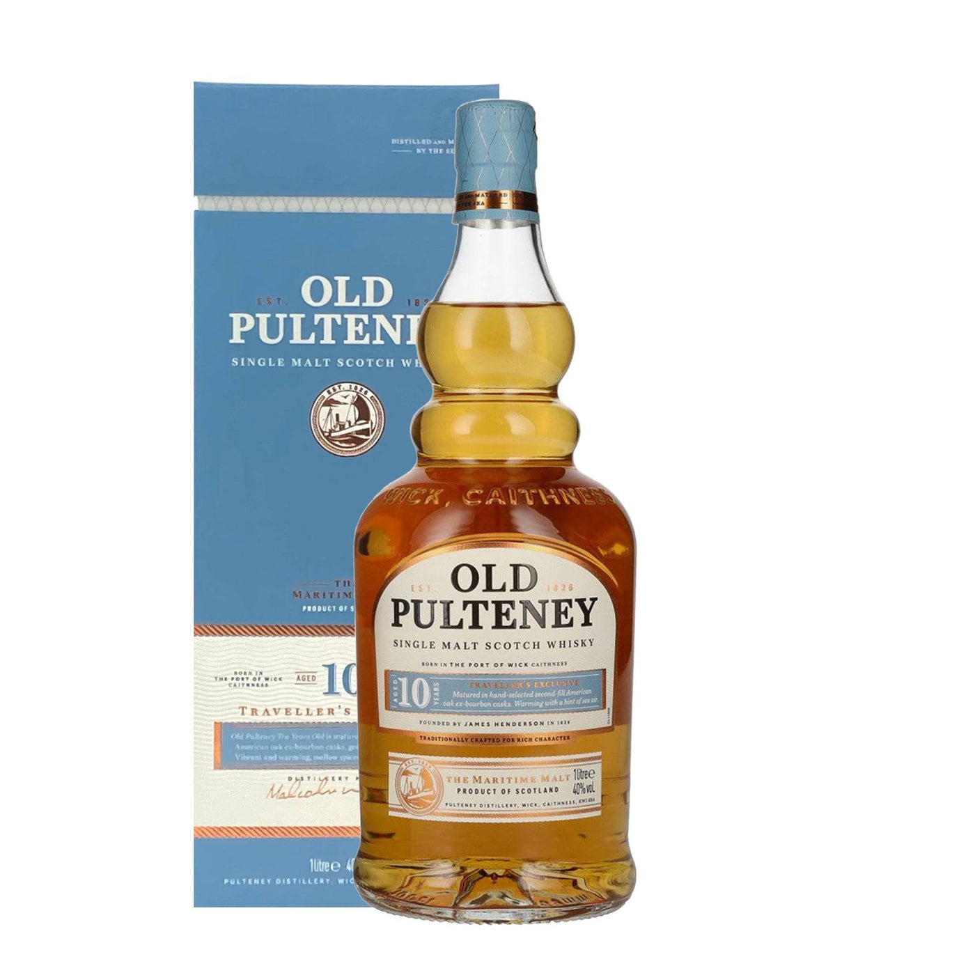 Old Pulteney 10 Years Whisky - Spiritly