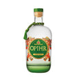Bottle of Opihr Arabian Edition Gin, a non-agency gin with distinctive label and dark liquid inside.