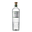 Bottle of Oxley London Dry Gin, a non-agency gin with clear glass and label featuring the Oxley brand name.