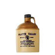 Bottle of Platte Valley 100 Straight Corn Whiskey, non-agency whiskey with a clear label and amber-colored liquid inside.