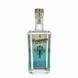 Bottle of Poseidon Dry Gin, a non-agency gin with a clear glass bottle and label featuring the Poseidon branding.