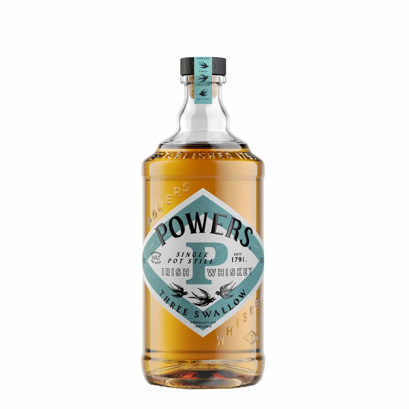 Powers Three Swallows Whiskey - Spiritly