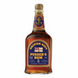 Bottle of Pusser's Original Admiralty Rum, a non-agency rum with dark amber color and traditional label, on a wooden surface.