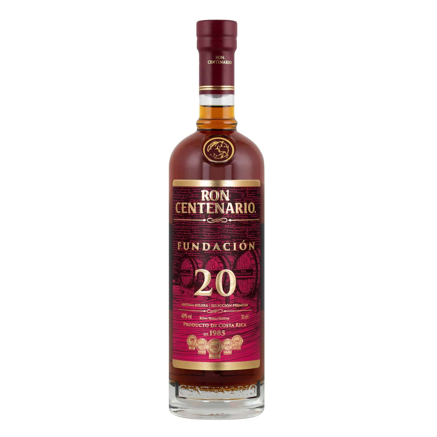Ron Centenario 20 Solera Rum | Spiritly UK