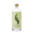 Seedlip Garden 108 non-alcoholic spirit bottle with green and clear design, showcasing the Seedlip brand and product label.