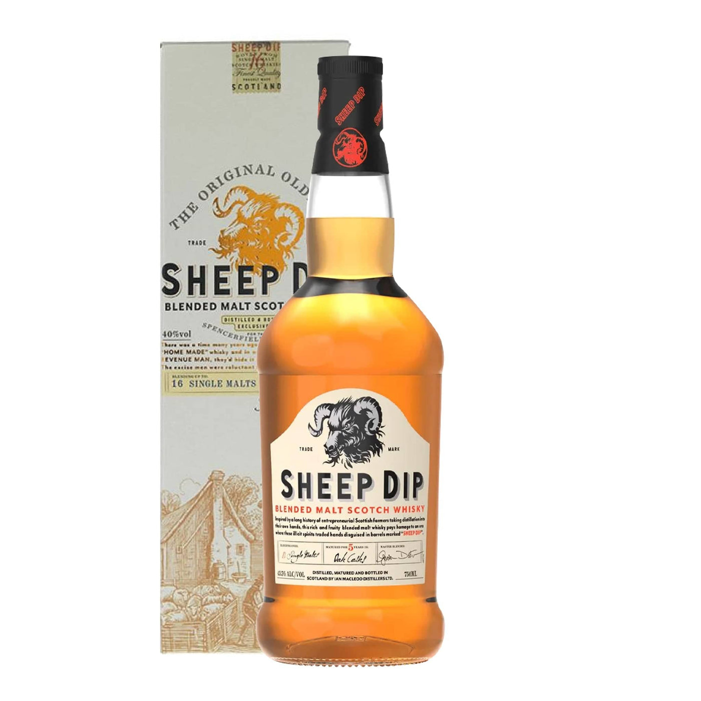 Sheep Dip Blended Malt Whisky - Spiritly