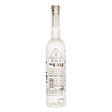 Clear bottle of Sir Dam Non Agency Vodka with a minimalist label, showcasing the premium spirit inside.