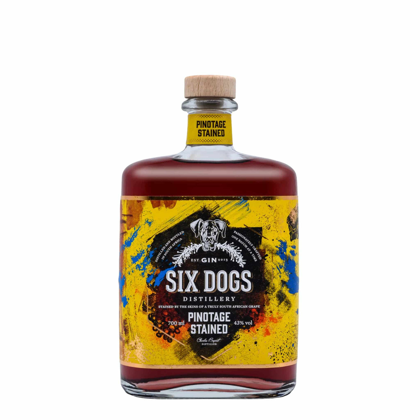 Six Dogs Pinotage Stained Gin - Spiritly