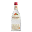 Bottle of Specht Kirschwasser non-agency eau with clear glass and cherry label, showcasing the traditional spirit.