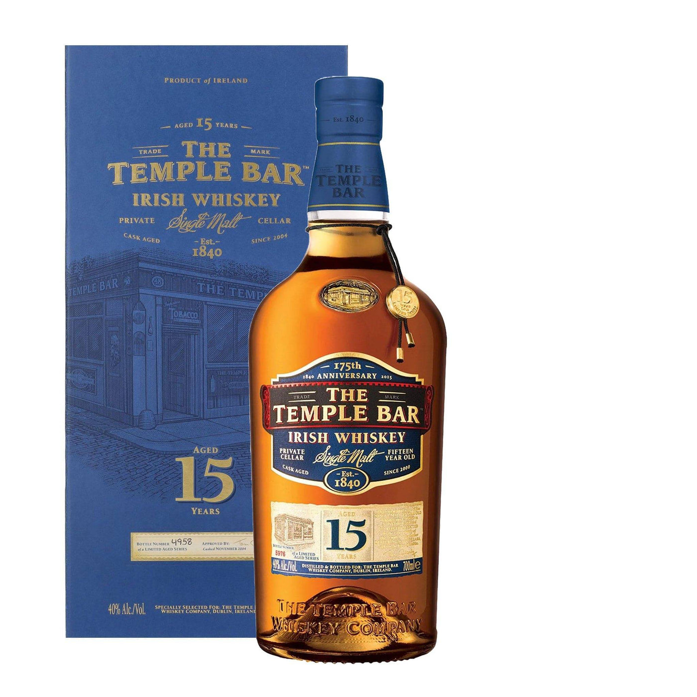 Temple Bar 15 Years Whiskey - Spiritly