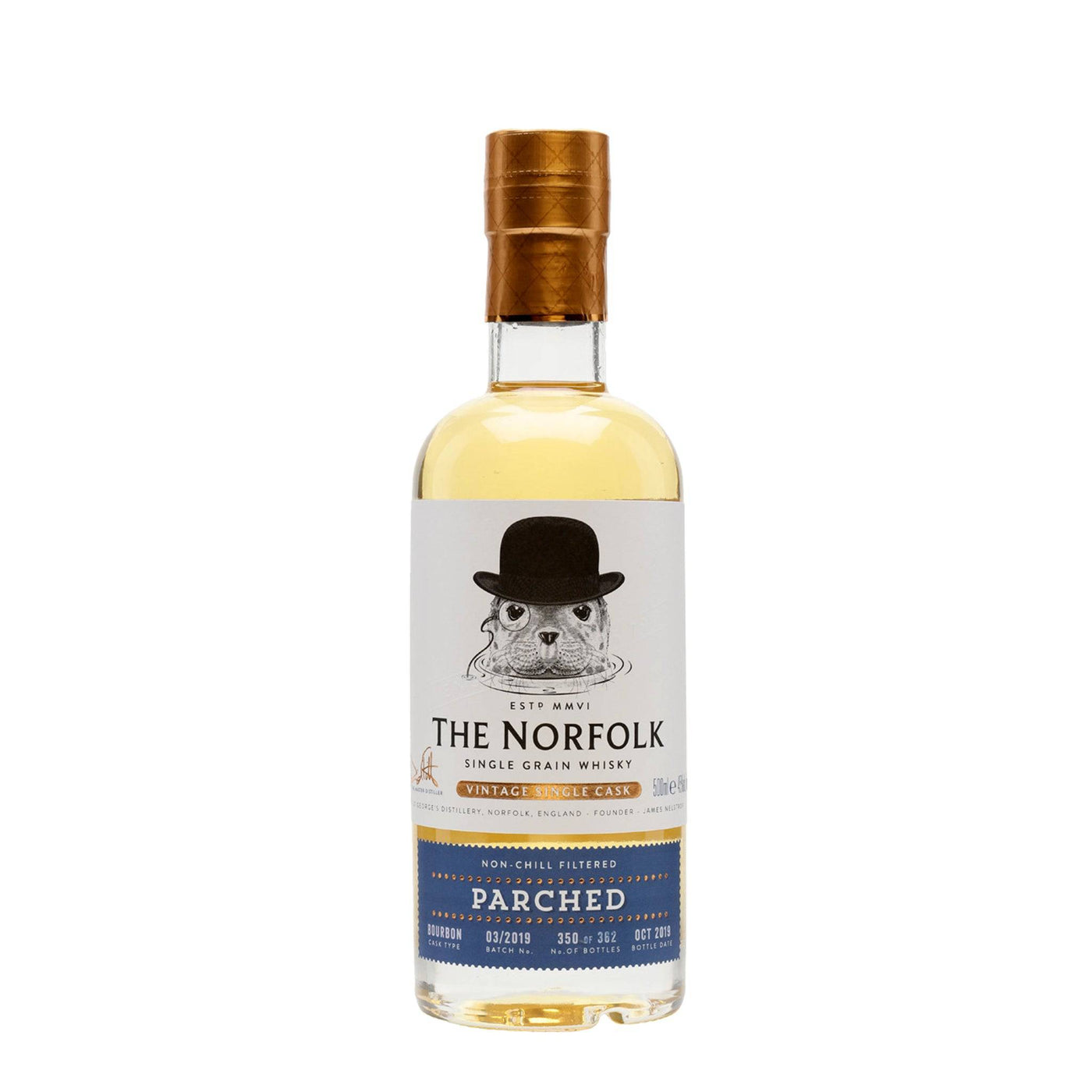 The English The Norfolk Grain Parched Whisky - Spiritly