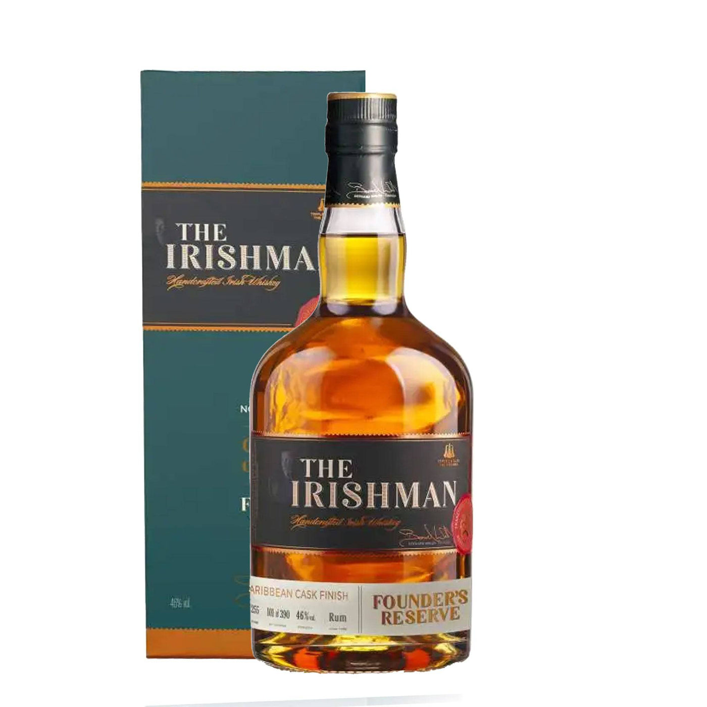 The Irishman Founders Reserve Caribbean Cask Whiskey - Spiritly