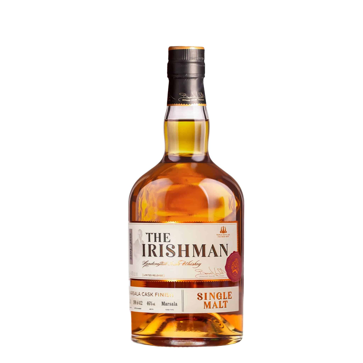 The Irishman Marsala Cask Finish Whiskey - Spiritly