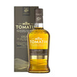 Tomatin Legacy Whisky bottle, non-agency whisky from Tomatin, with distinctive label and amber liquid inside.