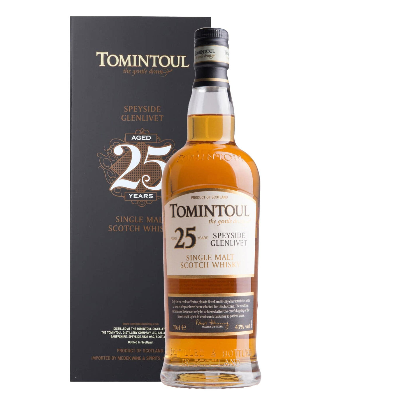 Tomintoul 25 Years Whisky - Spiritly