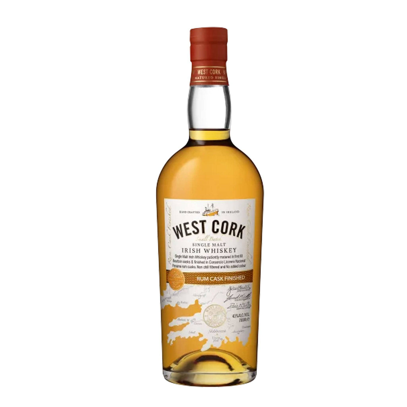 West Cork Rum Cask Finished Whisky - Spiritly