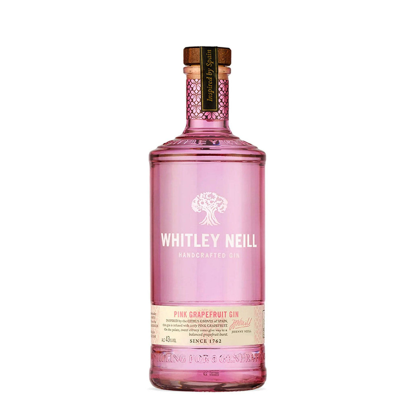 Whitley Neill Pink Grapefruit Gin - Spiritly