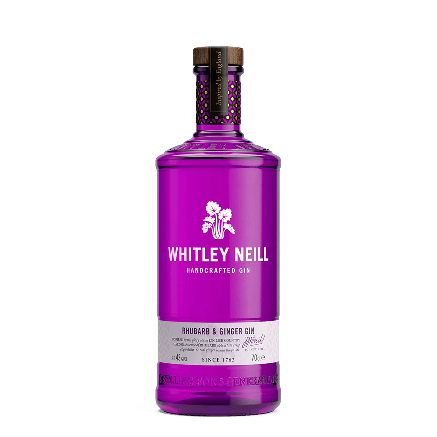 Whitley Neill Rhubarb & Ginger Gin - Spiritly